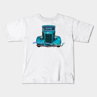 1936 Ford Deluxe Model 67 Pickup Truck Kids T-Shirt